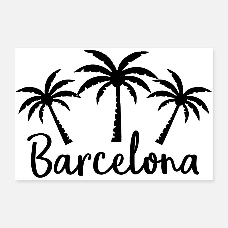 Barcelone Poster 90 x 60 cm