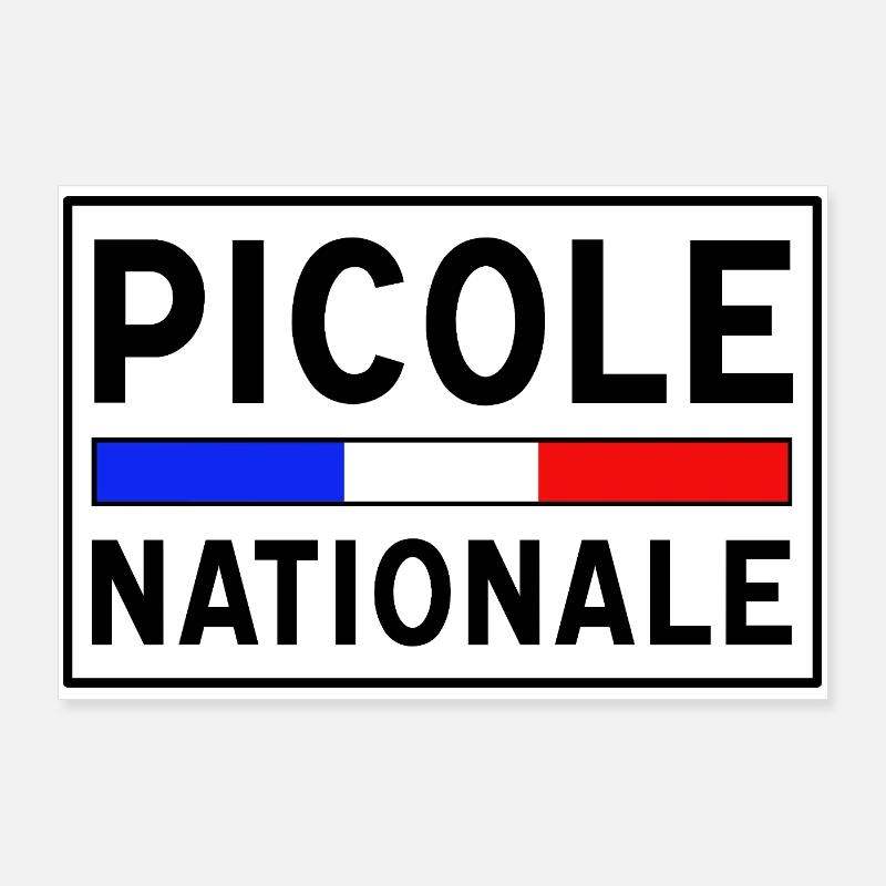 Picole Nationale nouveau design Poster 90 x 60 cm
