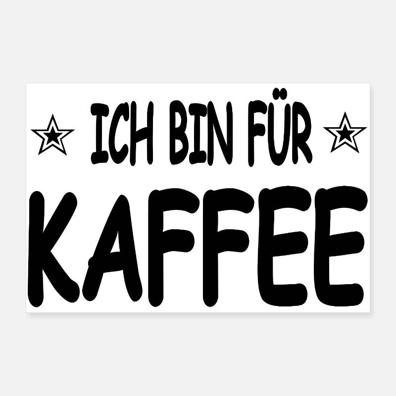 Café Poster 90 x 60 cm