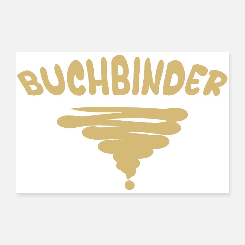 Style Buchbinder Poster 90x60 cm
