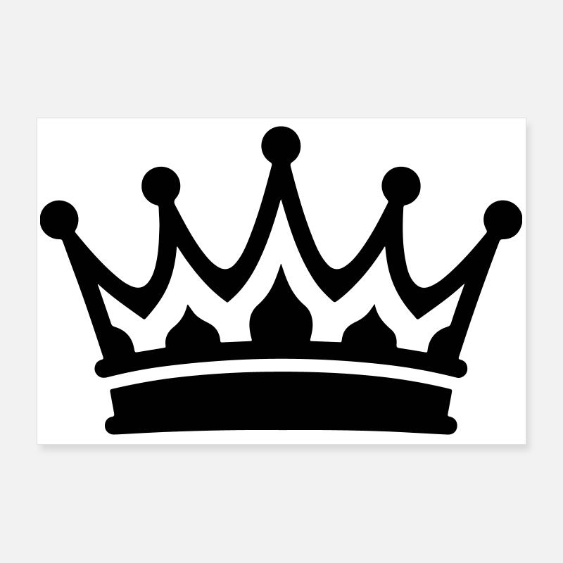 Crown Symbol Poster 36" x 24" (90x60 cm)