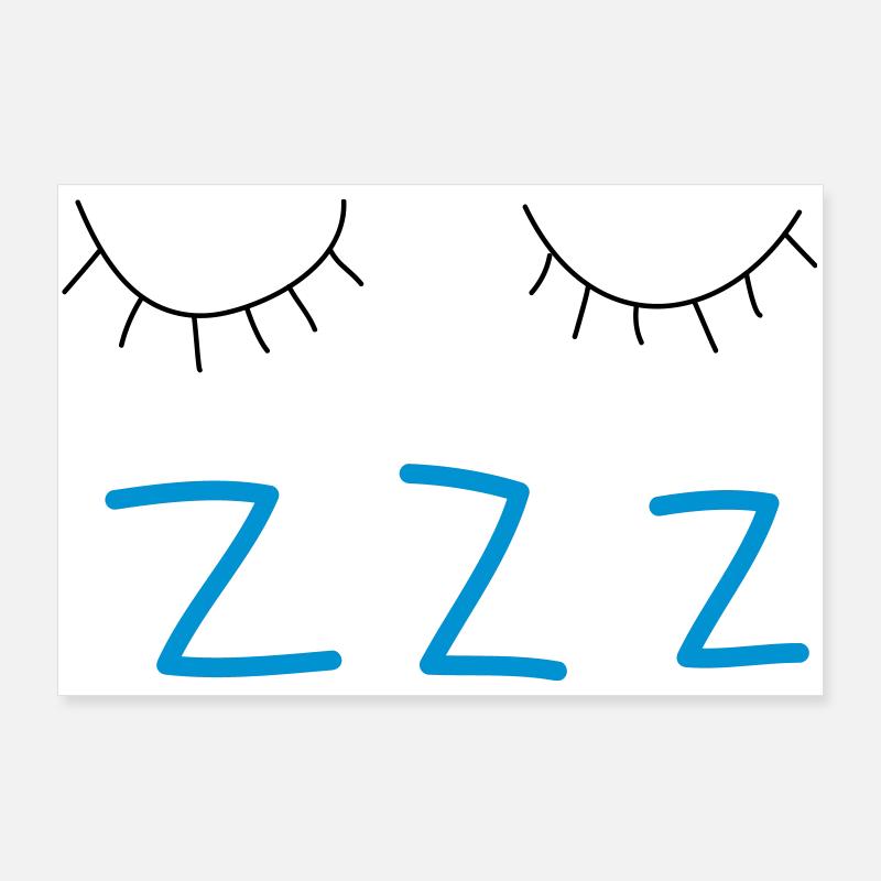sleep Poster 36" x 24" (90x60 cm)