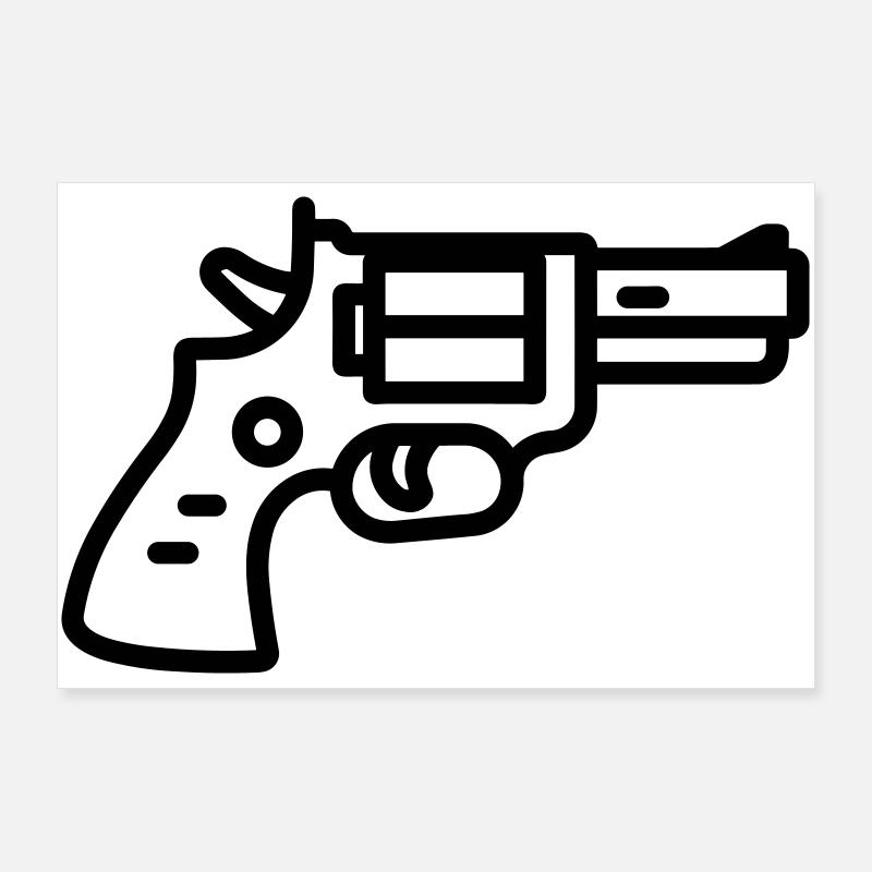 REVOLVER Poster 90 x 60 cm