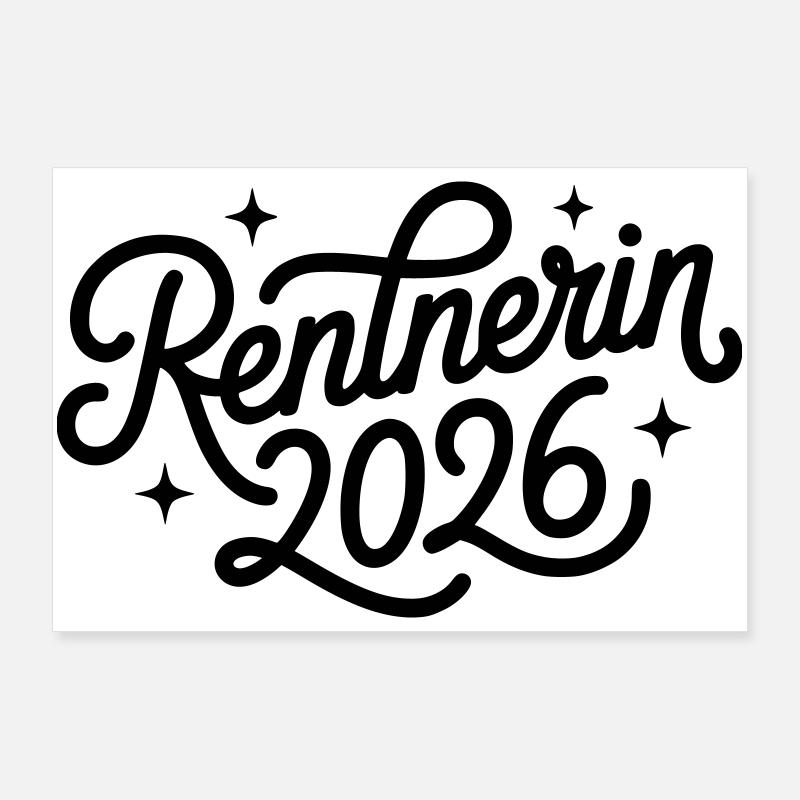 Pensioner 2026 Poster 36" x 24" (90x60 cm)
