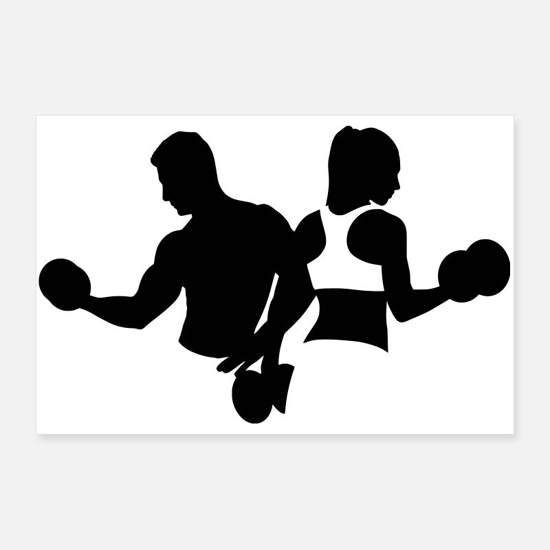 bodybuilding Poster 90 x 60 cm