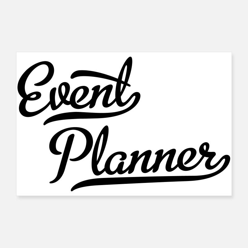 Event Planer Poster 90x60 cm