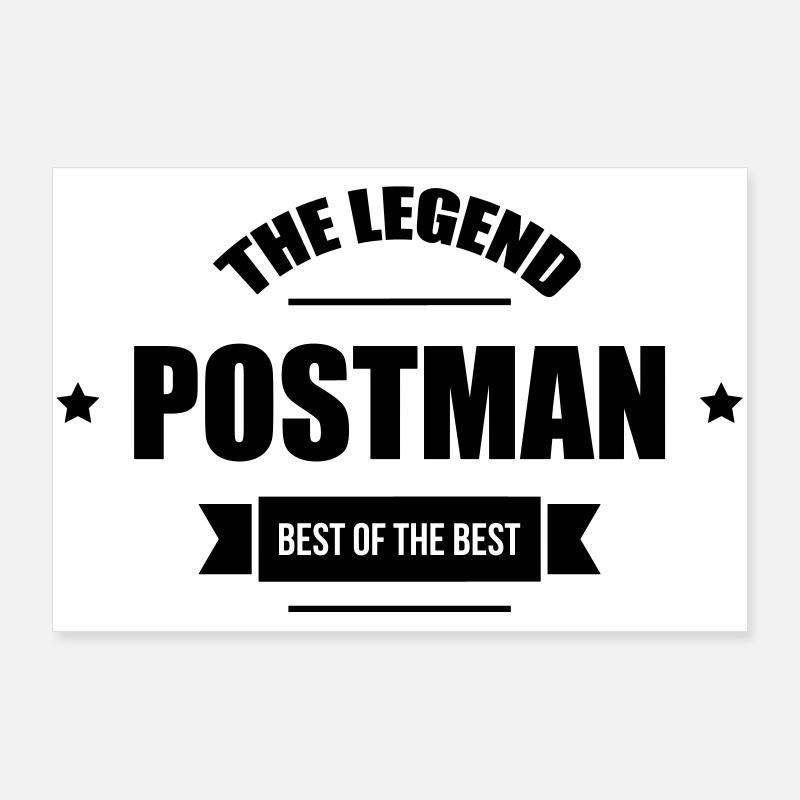 Postman Poster 90 x 60 cm