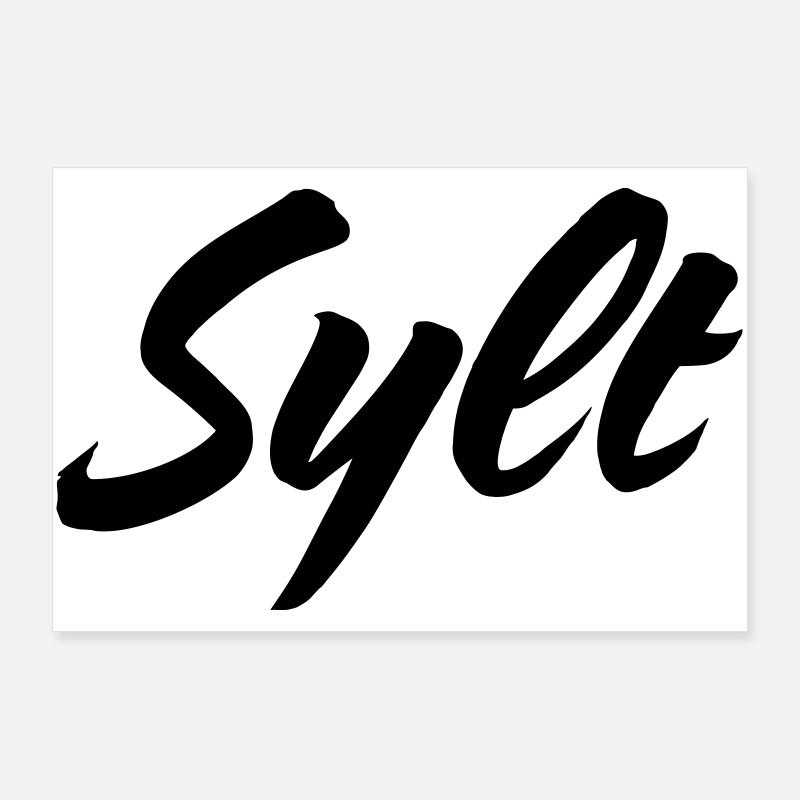 Sylt Poster 90x60 cm
