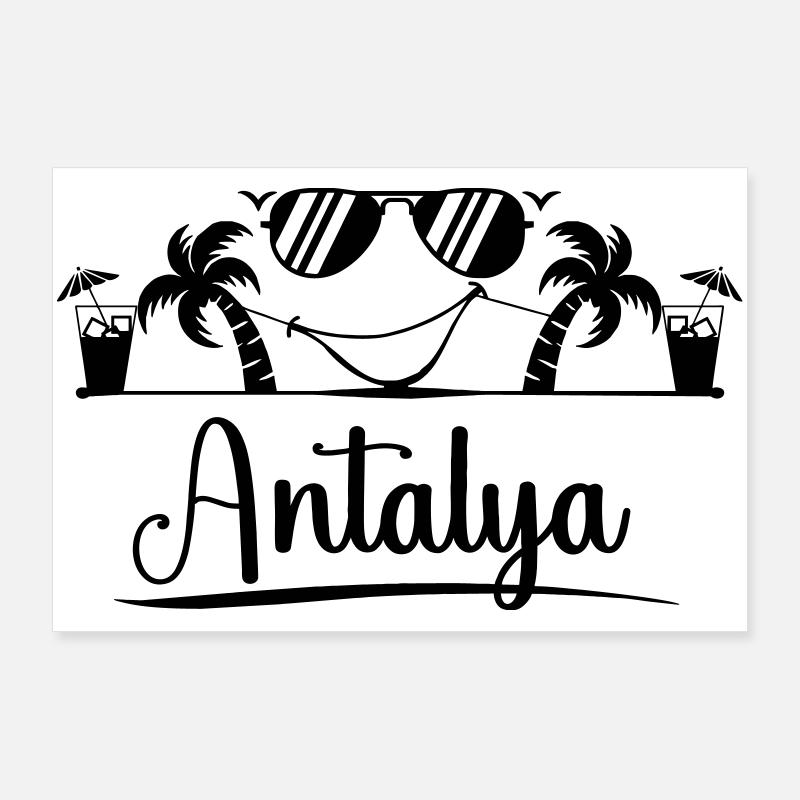 Antalya Poster 90 x 60 cm