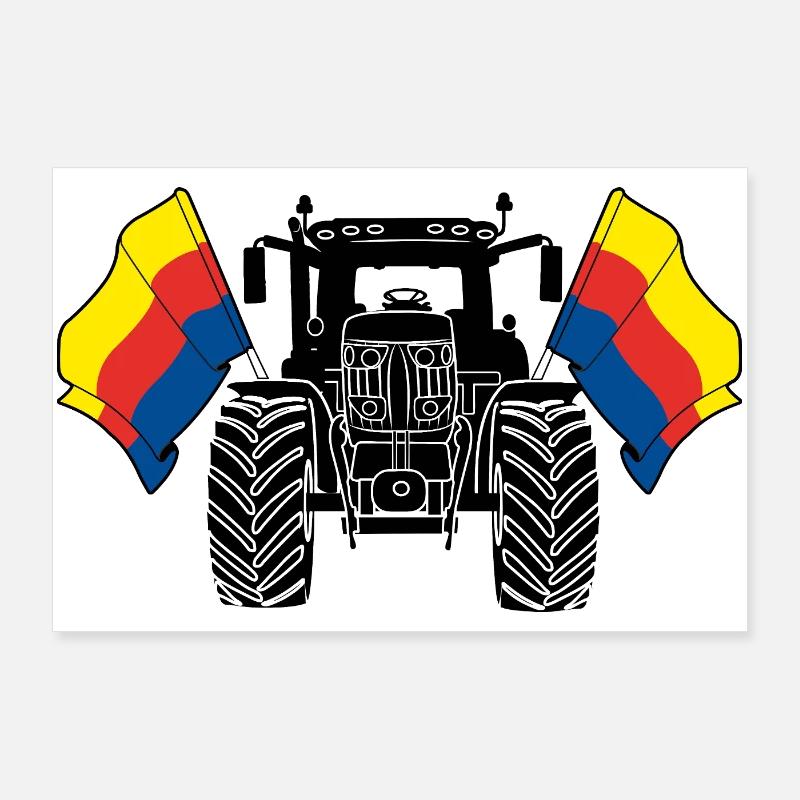 Nord Holland_Tractor_Pride Poster 90 x 60 cm