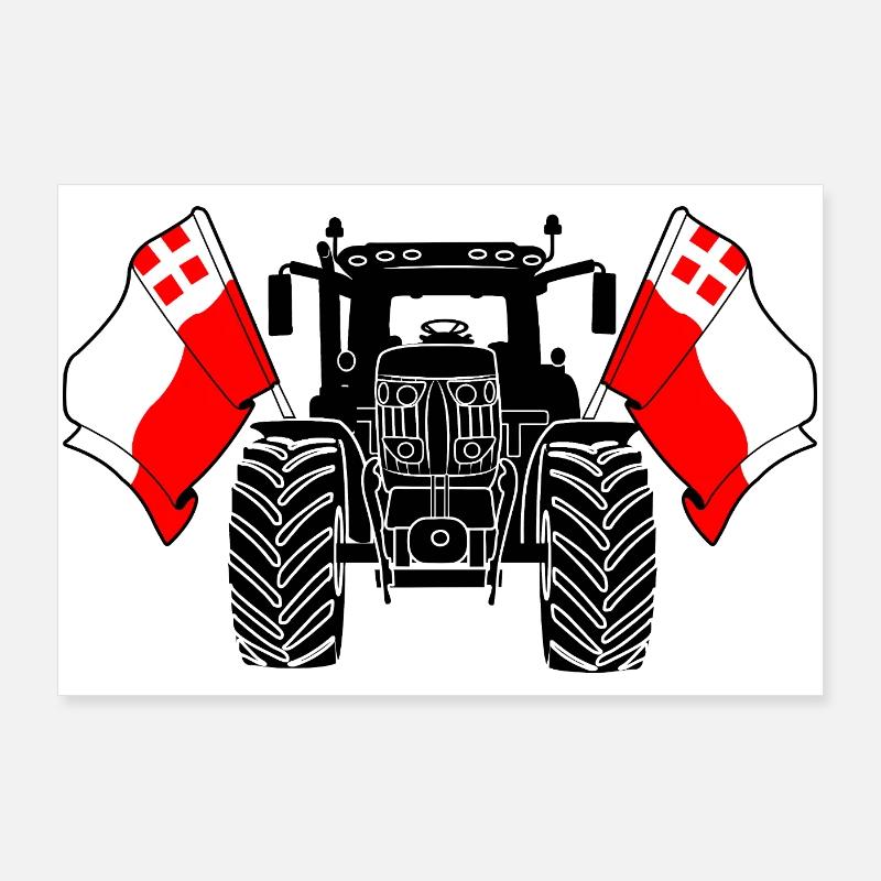 Utrecht_Tractor_Pride Poster 36" x 24" (90x60 cm)