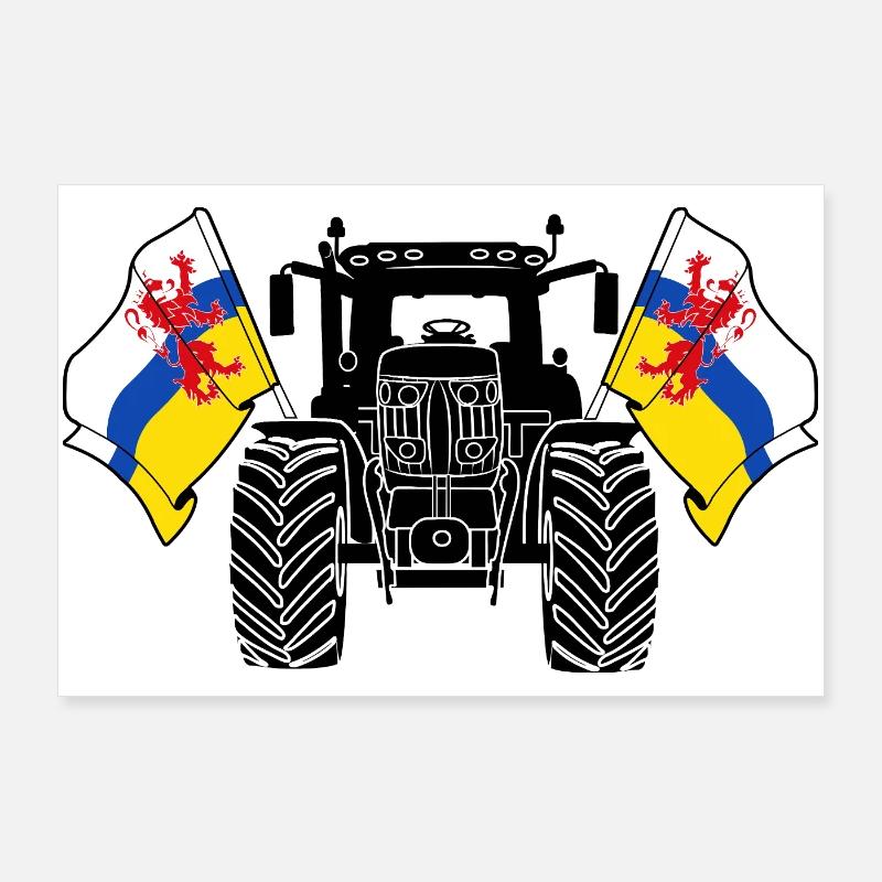 Limburg_Tractor_Pride Poster 36" x 24" (90x60 cm)