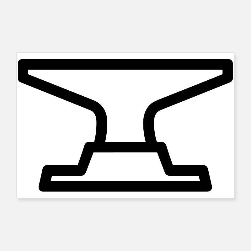 Amboss Poster 90x60 cm