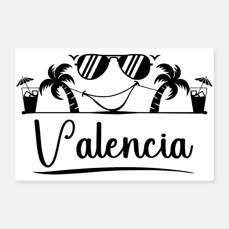 Valencia Poster 90x60 cm
