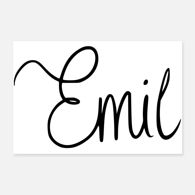 Emil Poster 90 x 60 cm
