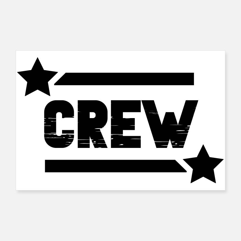 Crew Poster 90x60 cm