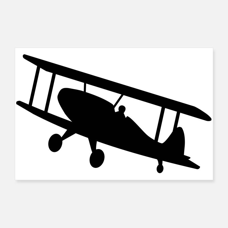 airplane Poster 36" x 24" (90x60 cm)