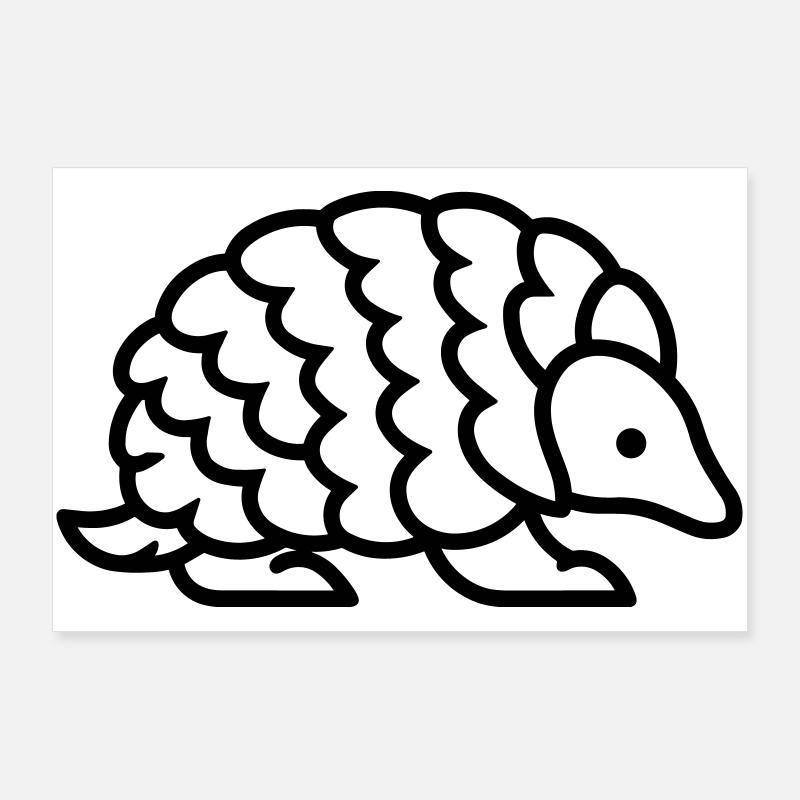 pangolin Poster 36" x 24" (90x60 cm)