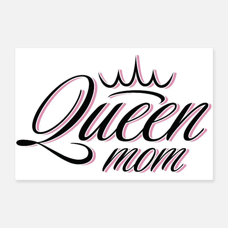 Mutter der Pink and Gold Queen Poster 90x60 cm