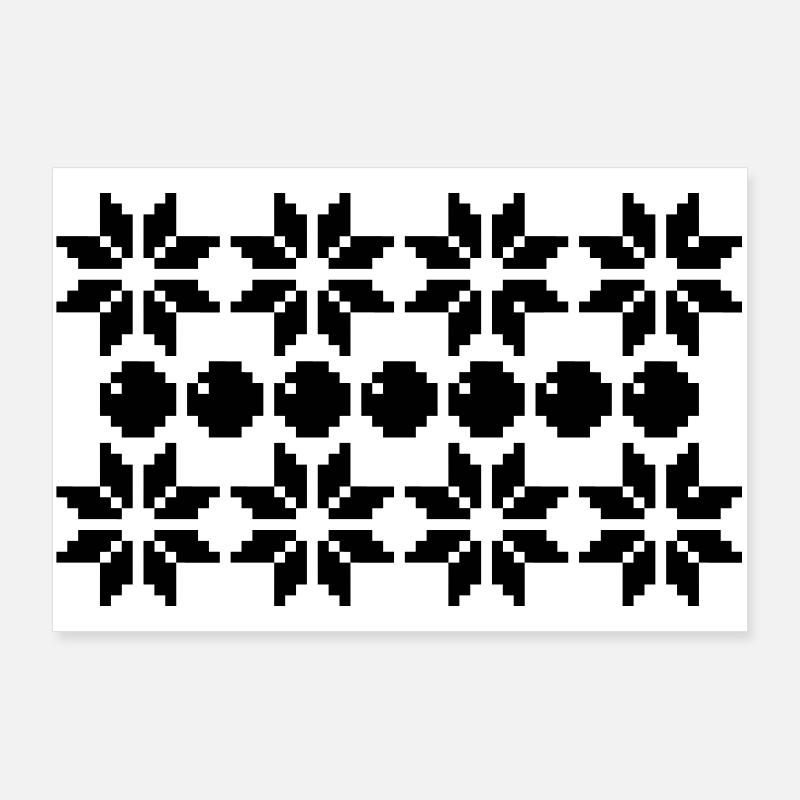 moche design de noël Poster 90 x 60 cm