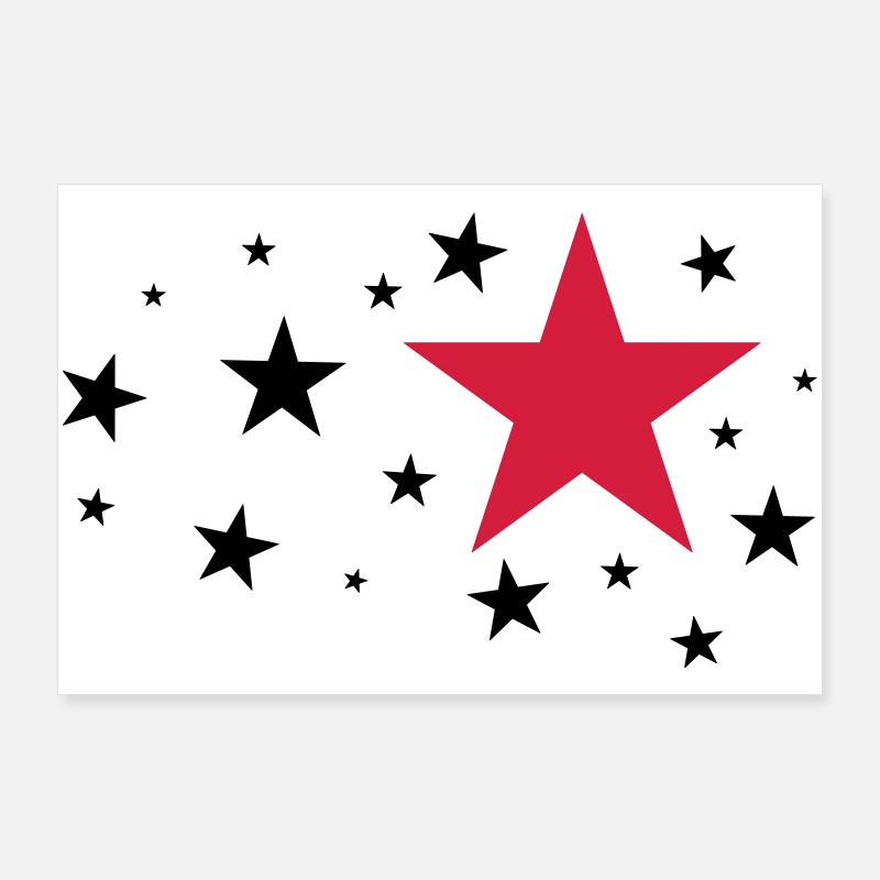 Sterne Poster 90x60 cm