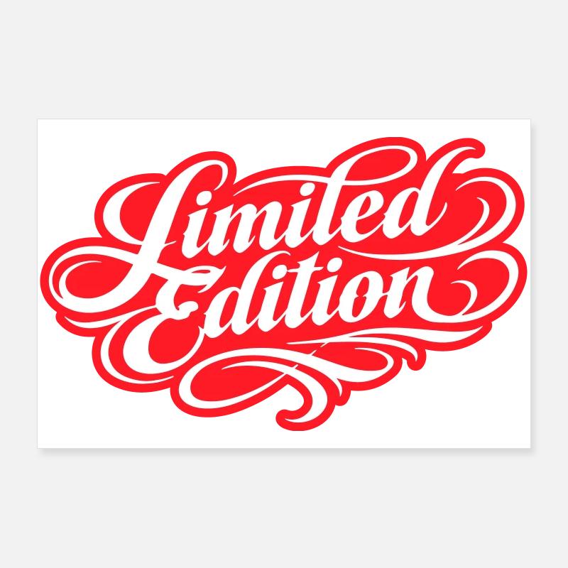 Édition limitée Poster 90 x 60 cm