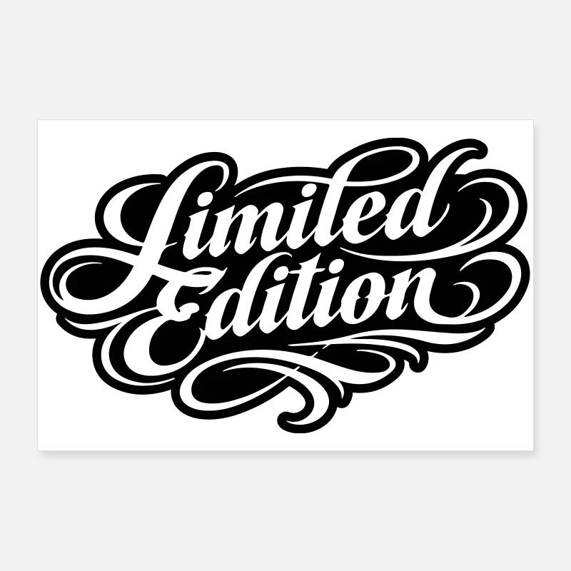 Édition limitée Poster 90 x 60 cm