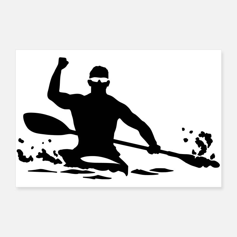 Kayak Poster 90 x 60 cm