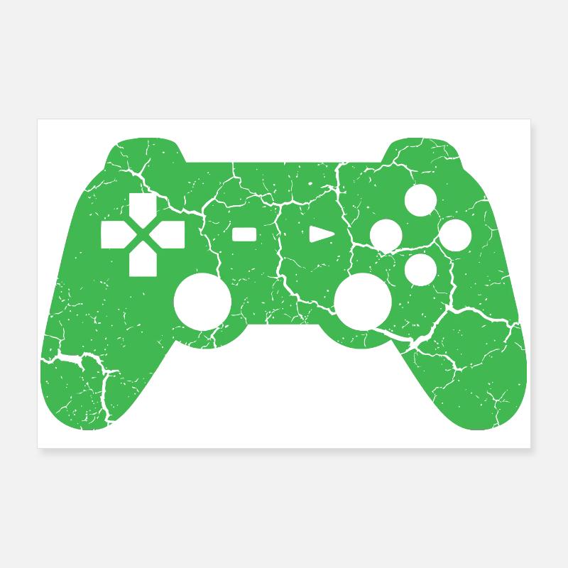 Controller Gaming  Poster 90 x 60 cm