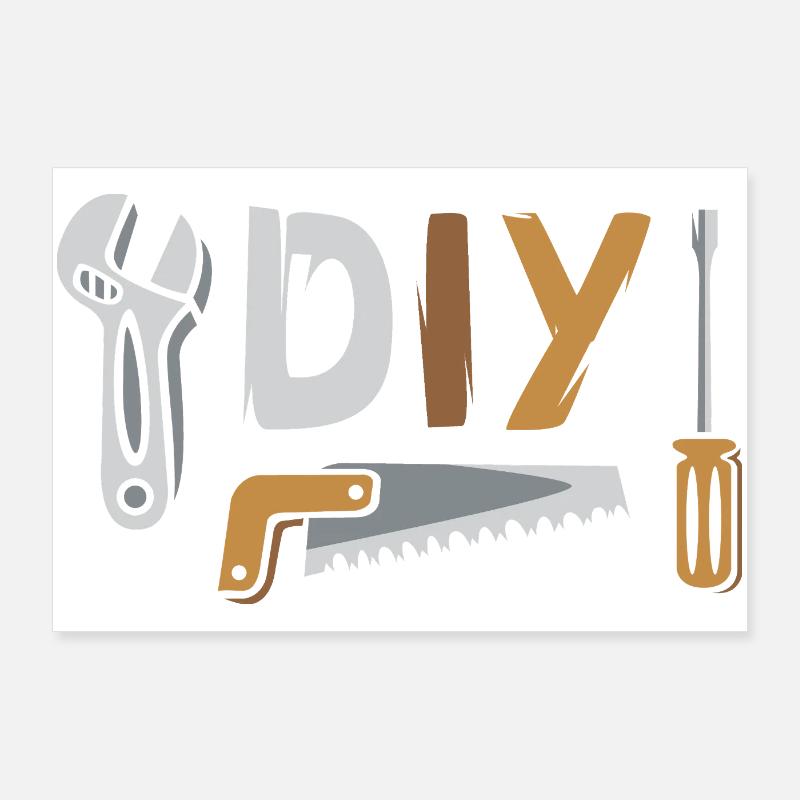 Conception d’outils de bricolage pour l’amélioration de l’habitat Poster 90 x 60 cm