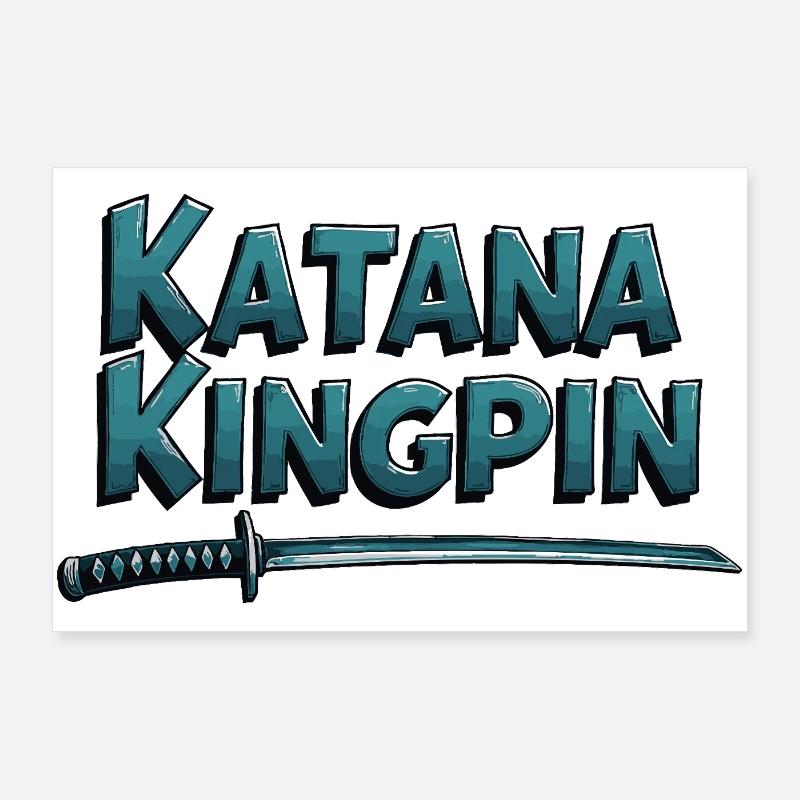 Katana Kingpin – Déclaration de Samouraï Poster 90 x 60 cm