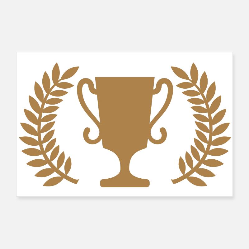 Pokal Poster 90x60 cm