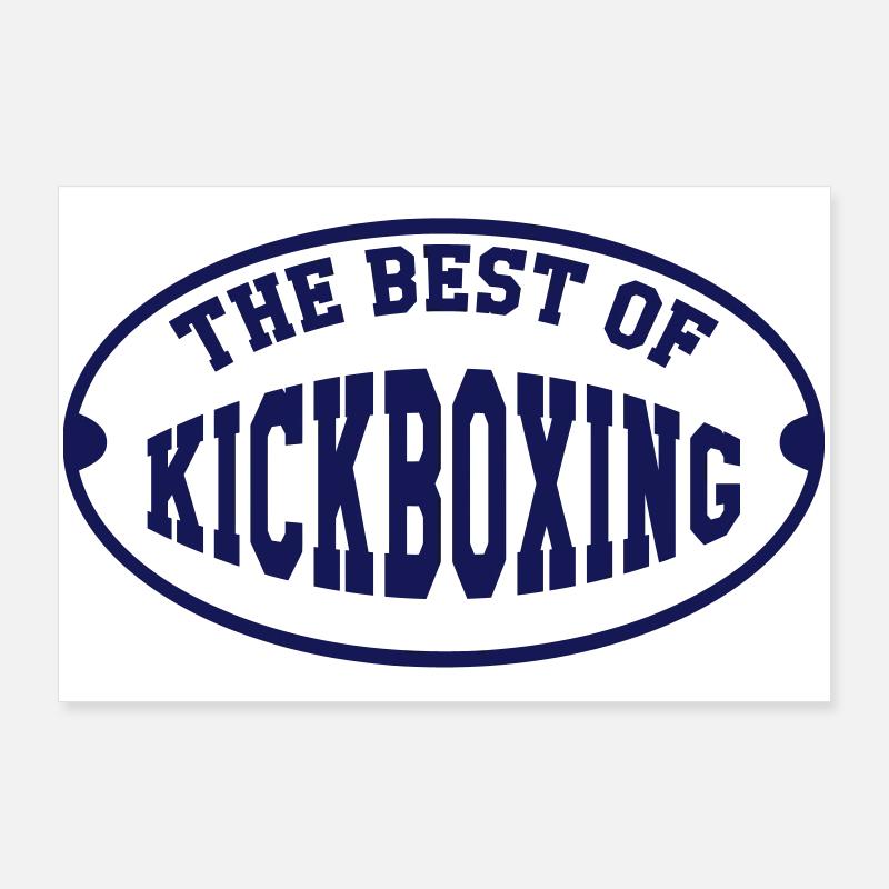Kickboxing / Kickboxer / Kick Boxing / Kick Boxer Poster 36" x 24" (90x60 cm)