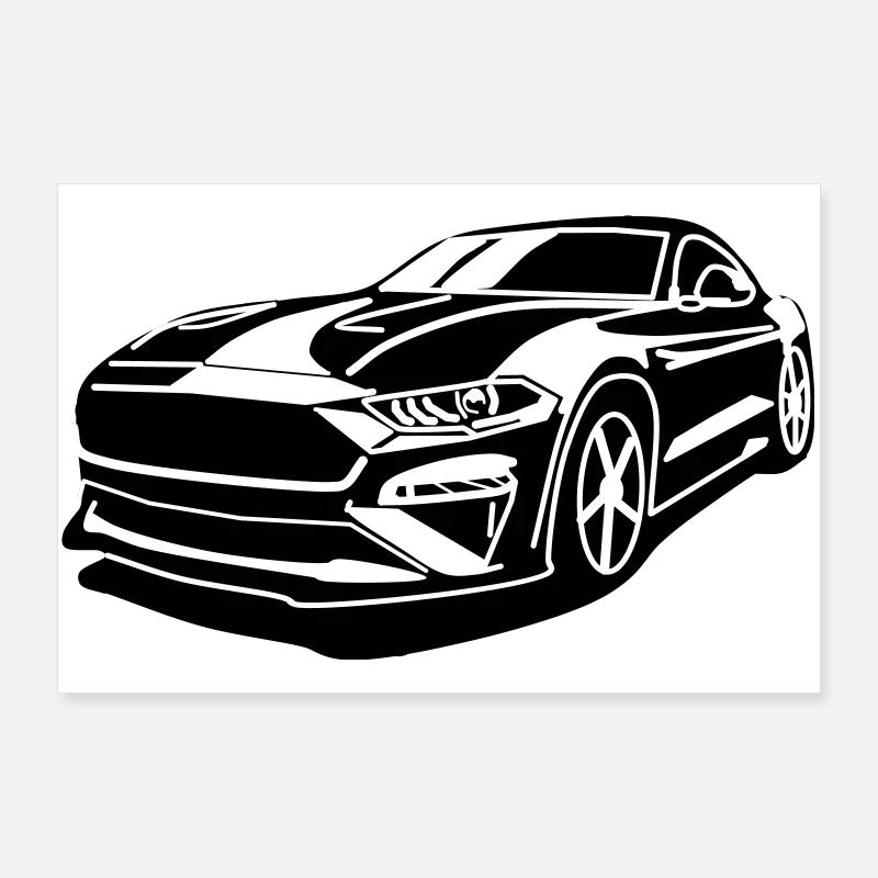 GT 500 Poster 90 x 60 cm