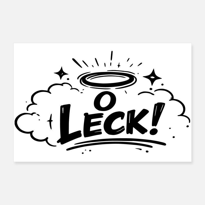 O Leck Poster 90x60 cm