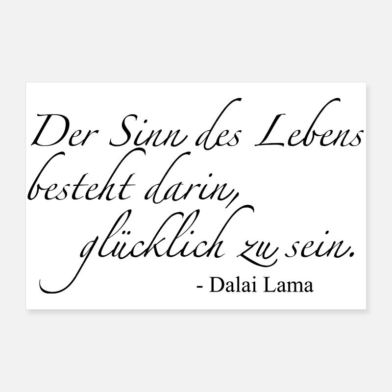 Dalai Lama Poster 90x60 cm