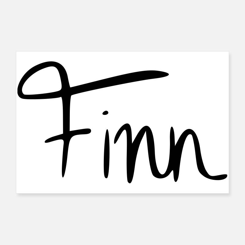 Finn Poster 36" x 24" (90x60 cm)