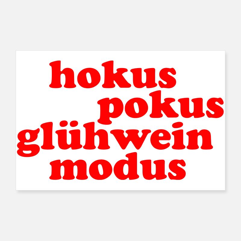 hocus pocus mulled wine mode Poster 36" x 24" (90x60 cm)