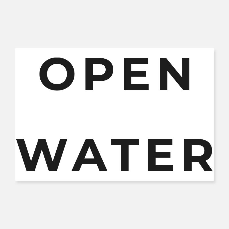 OPEN WATER Poster 36" x 24" (90x60 cm)