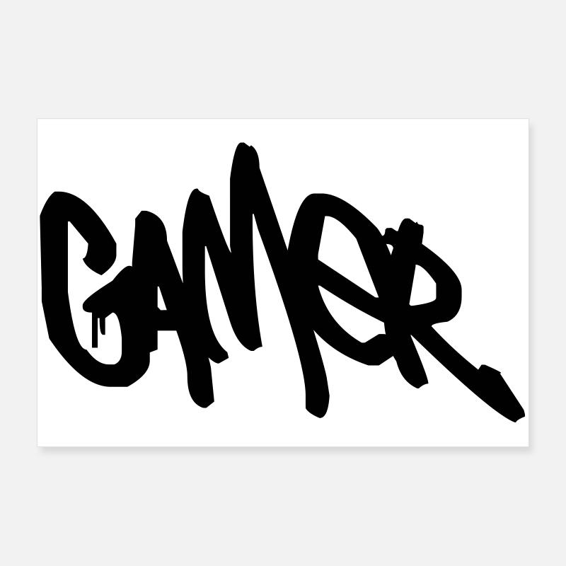 Gamer Poster 90 x 60 cm