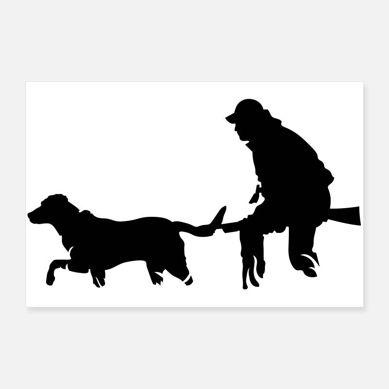 Hunter Poster 90 x 60 cm