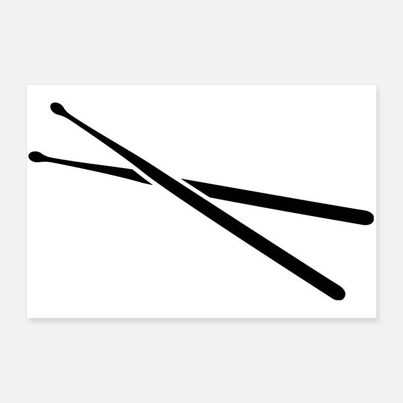 drums Poster 90 x 60 cm