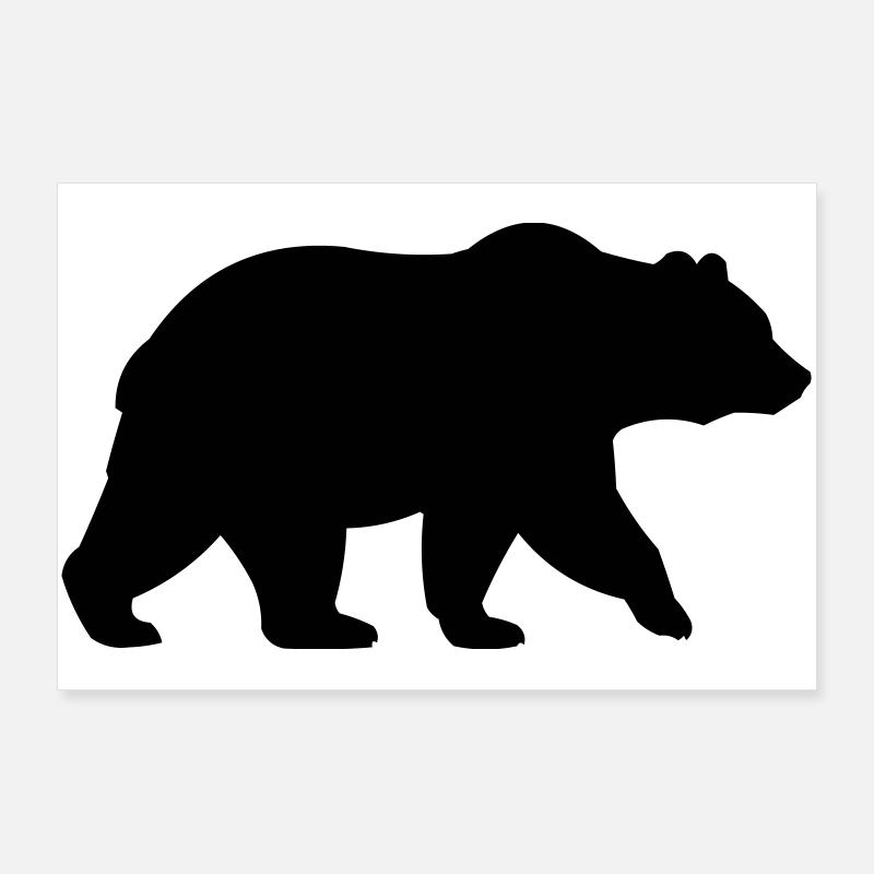 baer Poster 90x60 cm