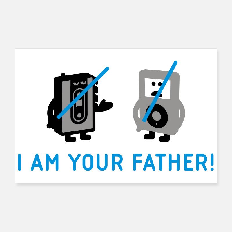 Darth Vader vs pod Poster 90x60 cm