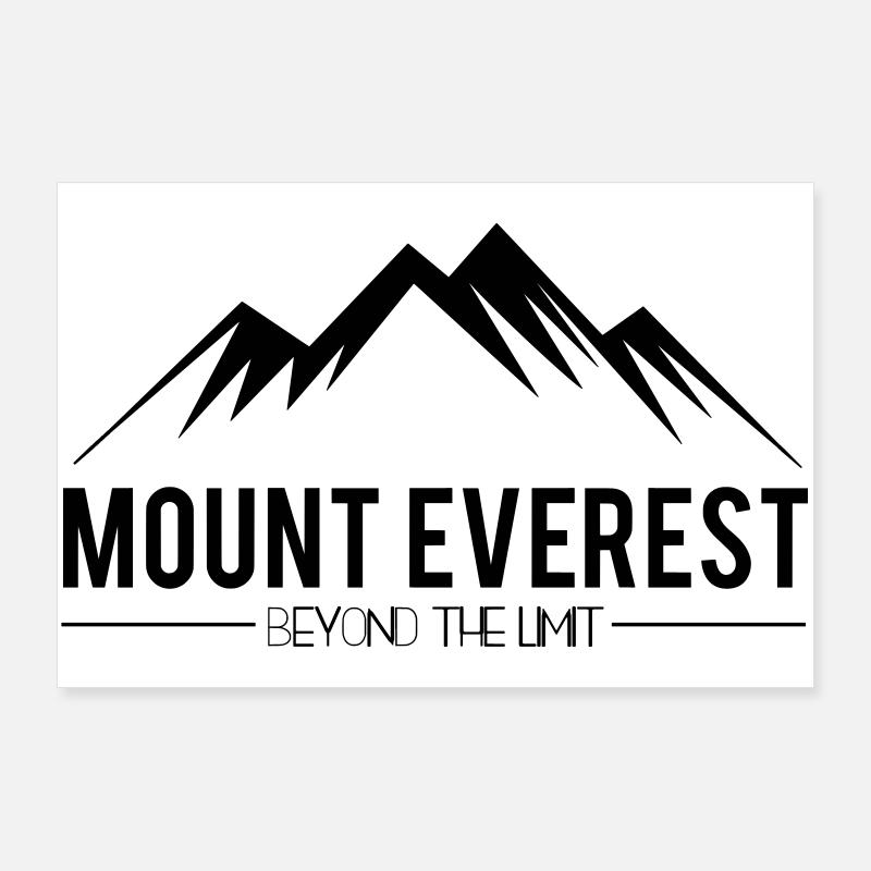 Mount Everest Beyond the Limit Poster 36" x 24" (90x60 cm)