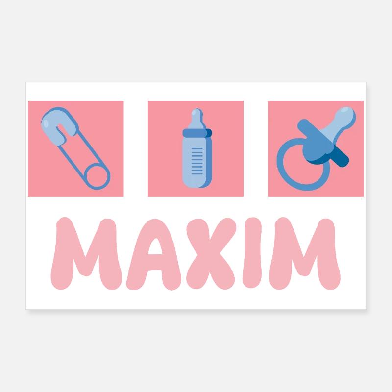 Gift for Maxim Poster 36" x 24" (90x60 cm)