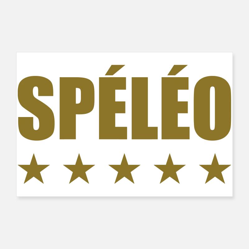 Spéléo Poster 90 x 60 cm