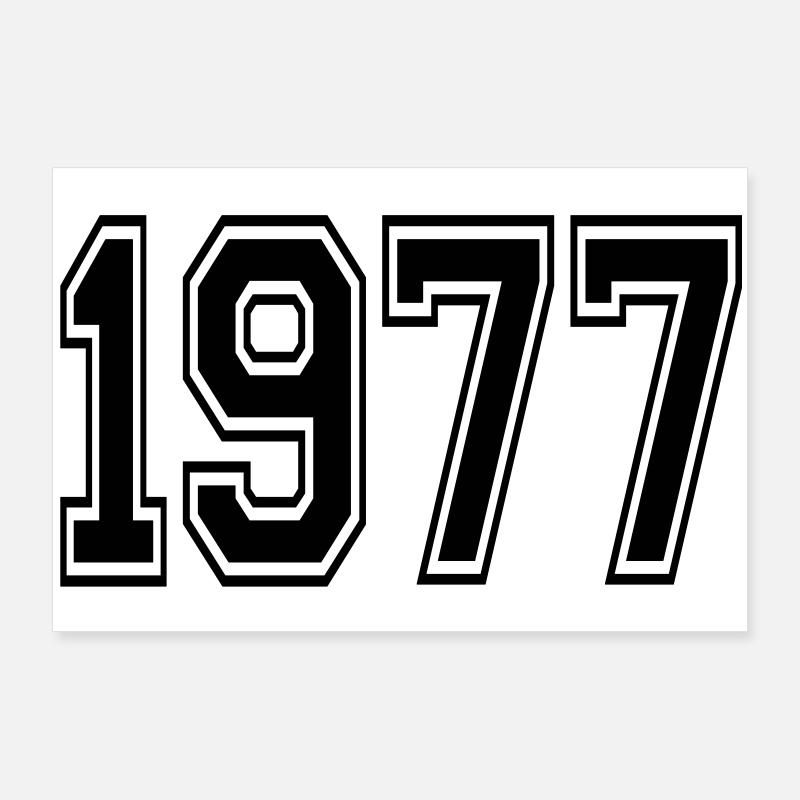 1977 Poster 90 x 60 cm