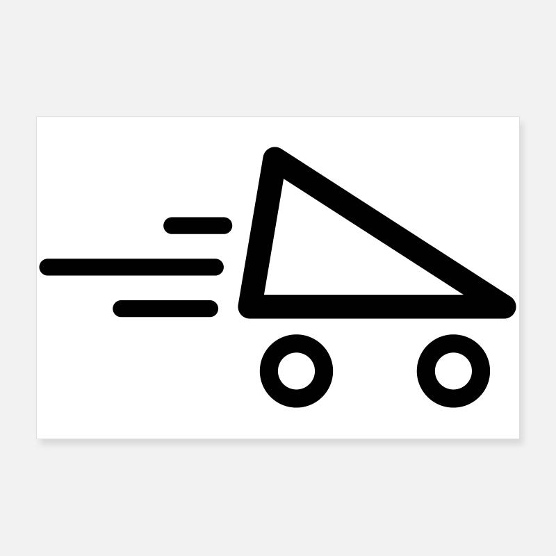 Speed Skate Rollerskate Poster 36" x 24" (90x60 cm)