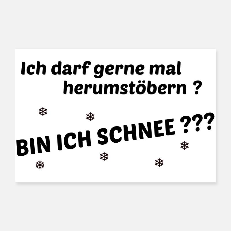 Stoebern Poster 90 x 60 cm